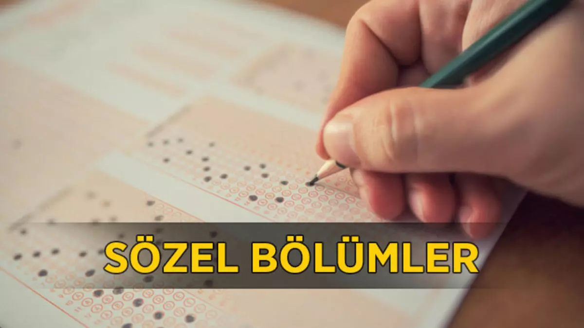 Sözel bölümler, dil, iletişim, edebiyat, tarih, felsefe, psikoloji gibi alanlarda