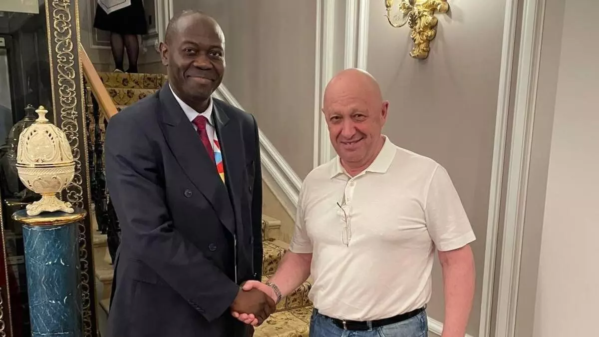 Wagner Lideri Prigojin, açılış konuşmasını Rusya Devlet Başkanı Vladimir Putin'in