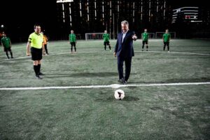 Bornova Belediye Başkanı Dr. Mustafa İduğ, 100. Yıl Masterler Turnuvası