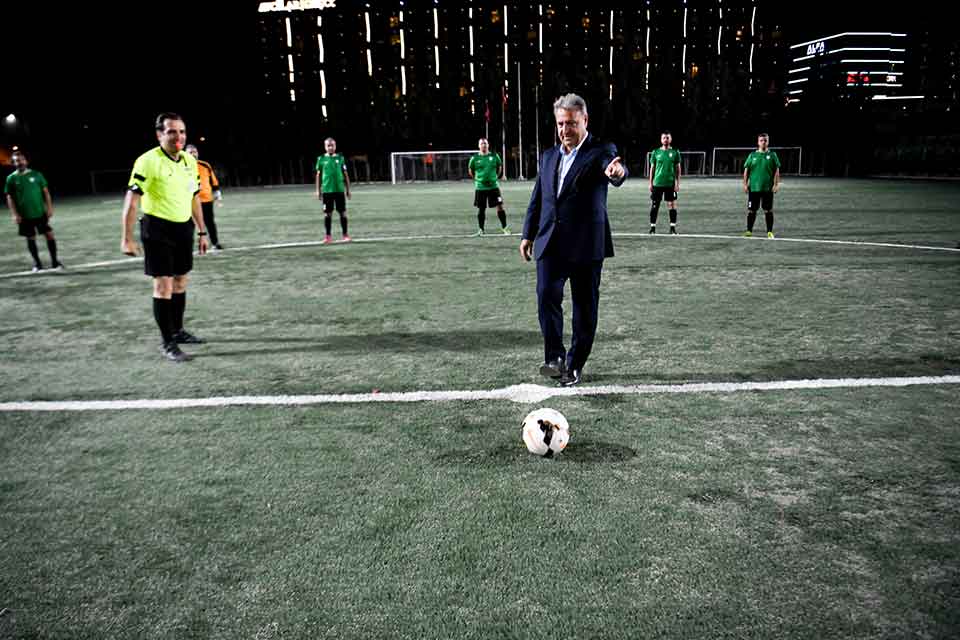 Bornova Belediye Başkanı Dr. Mustafa İduğ, 100. Yıl Masterler Turnuvası