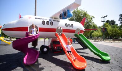 Bornova’da Sevimli Uçaklar çoğalıyor, çocukların yüzü gülüyor
