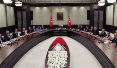 Cumhurbaşkanı Erdoğan başkanlığında kabine toplantısı başladı!
