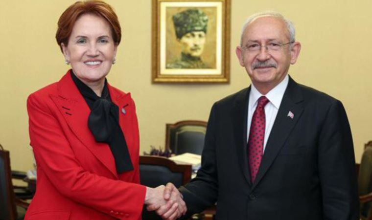 CHP Lideri Kılıçdaroğlu, İYİ Parti Lideri Meral Akşener’i makamında ziyaret