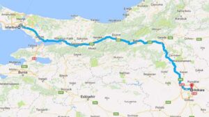 Ankara-İstanbul Anadolu Otoyolu, Gümüşova-Gölyaka kavşağı arasında üstyapı onarım çalışması yapılacak.