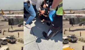 Sabiha Gökçen Havalimanı’nda İstanbul-Tel Aviv uçuşunu kaçıran İsrail uyruklu baba