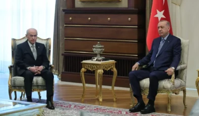 Erdoğan-Bahçeli görüşmesi sona erdi: Neler konuşuldu?