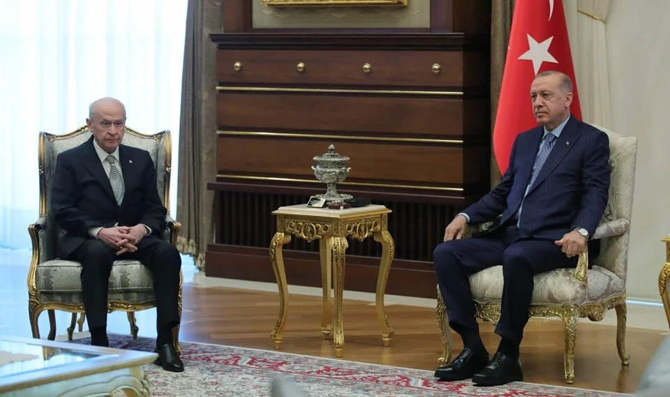 Cumhurbaşkanı Erdoğan ve MHP Genel Başkanı Devlet Bahçeli’nin sözkonusu görüşmesi