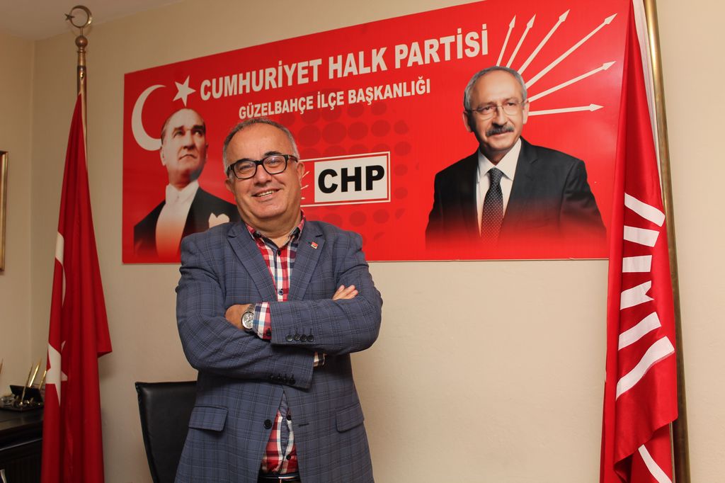 CHP Güzelbahçe İlçe Başkanı Çağlayan Bilgen, 10 Ekim 2018 tarihinde