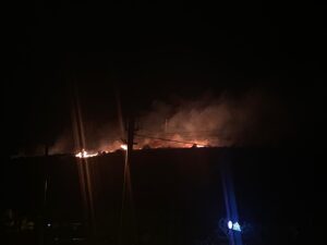 İzmir'in Çeşme ilçesinde orman yangını çıktı. Orman yangını, yaklaşık 6.5