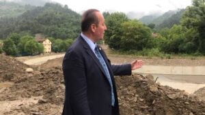 CHP Karabük Milletvekili Cevdet Akay, 27 Haziran 2022 tarihinde yaşanan sel felaketinden