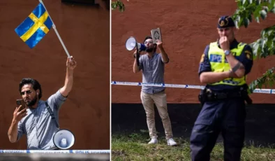 İsveç’te tekrar Kuran yakma eylemi: “Bir terör kitabının peşine düşüyorlar”