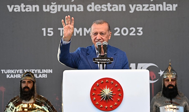 Cumhurbaşkanı Erdoğan: ’15 Temmuz’da Hedef Ülkenin Bağımsızlığıydı’
