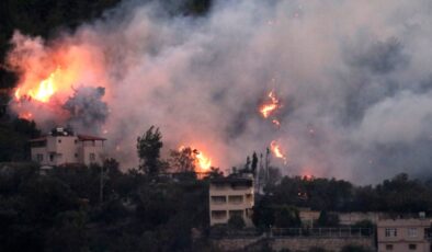 Hatay Antakya’da orman yangını çıktı!