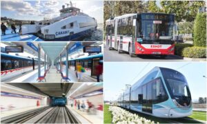 İzmir Büyükşehir Belediyesi Ulaşım Koordinasyon Merkezi, kent içi toplu ulaşım