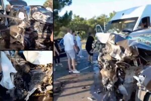 Kaza, saat 19.30 sıralarında Kısık Mahallesi İzmir- Aydın karayolunda meydana
