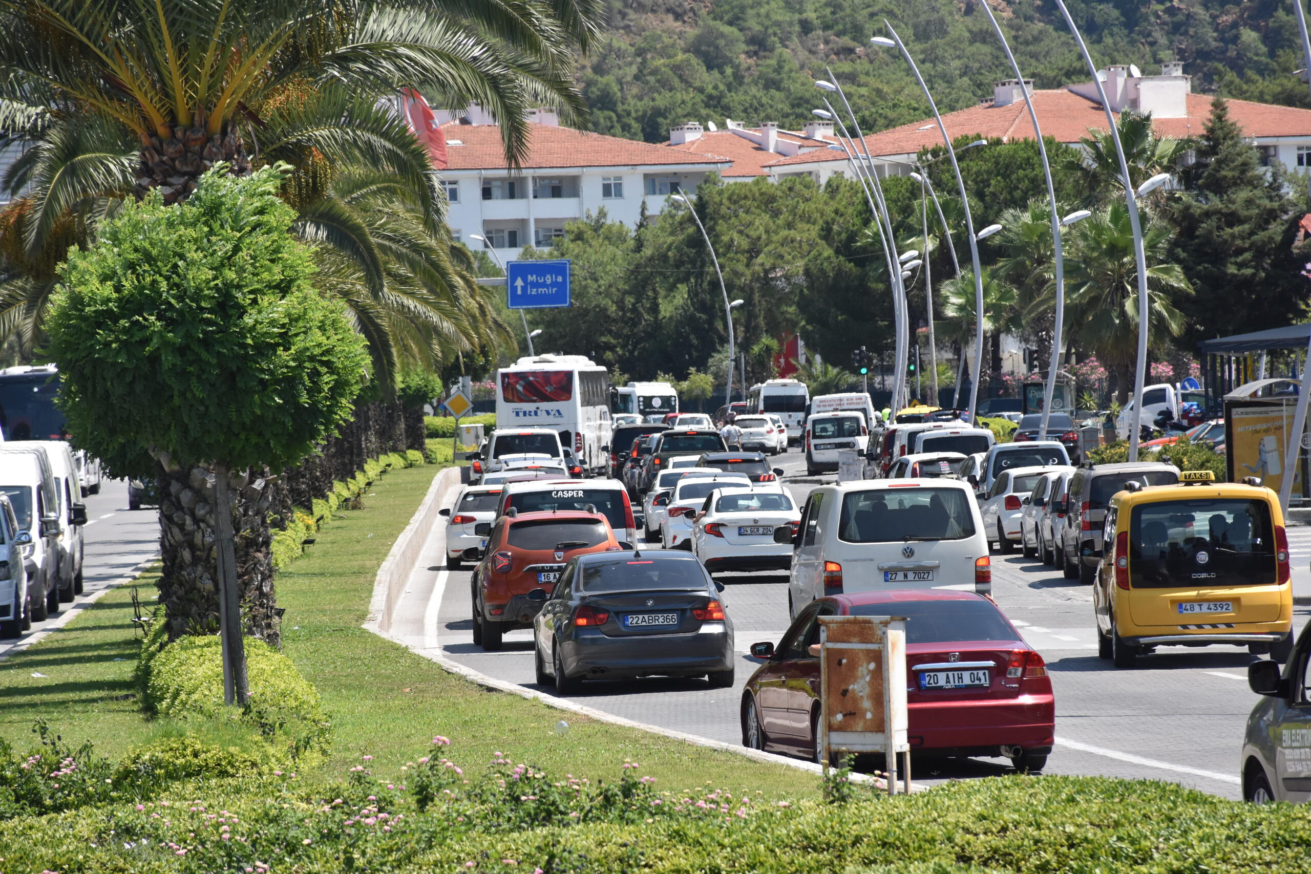 Kurban Bayramı tatilinde yerli turist akınına uğrayan Muğla’nın ünlü turizm