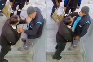 İzmir'in Buca ilçesindeki hipodromda çalışan temizlik görevlisine atılan o tokat