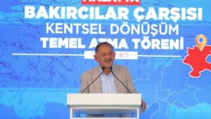Çevre, Şehircilik ve İklim Değişikliği Bakanı Mehmet Özhaseki, Kahramanmaraş merkezli