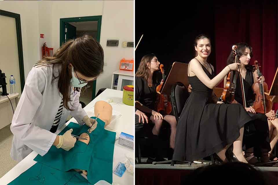İzmir Ekonomi Üniversitesi (İEÜ) Tıp Fakültesi öğrencisi İrem Sezginer, henüz