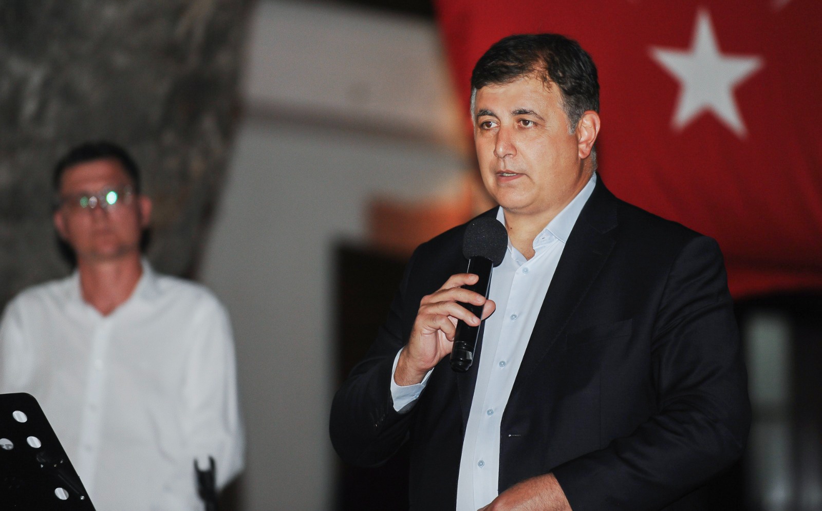 Tuagy'ın da katıldığı törende Karşıyaka Muharip Gaziler Derneği’nde 20 Temmuz