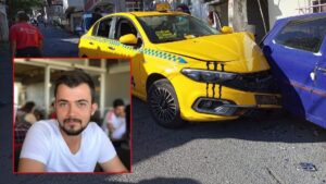 Beyoğlu'ndan aldığı 3 yolcuyu Gaziosmanpaşa'ya götüren taksiye silahla ateş açıldı.