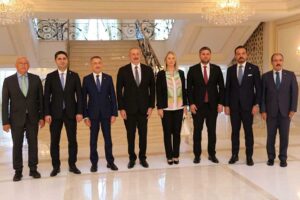 AK Parti İzmir Milletvekili Ceyda Bölünmez Çankırı Azerbaycan’daki resmi temasları