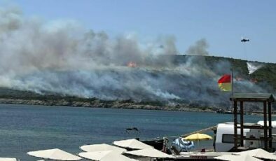 Son dakika! İzmir’de makilik bölgede yangın!