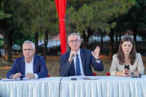 Gaziemir Belediye Başkanı Halil Arda, Sarnıç bölgesinin Menderes, Hürriyet ve
