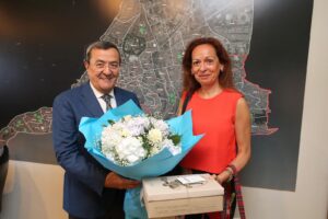 Üç yıllık görev süresi dolan Yunanistan İzmir Başkonsolosu Despoina Balkiza,