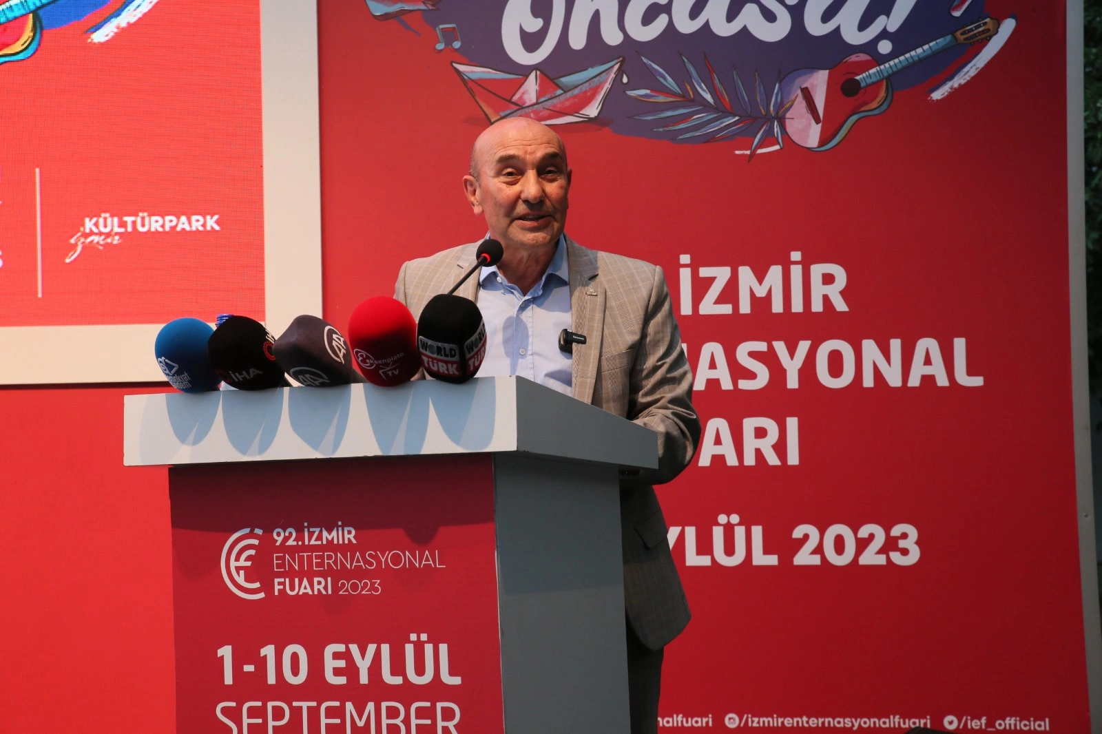 İzmir Enternasyonal Fuarı (İEF) 92. kez merhaba diyecek açıyor.. Başkan Soyer’den Gençlere:  ‘1-10 Eylül arasında İzmir’e gelin’ İzmir Büyükşehir Belediye Başkanı Tunç Soyer: “1-10 Eylül tarihleri arasında