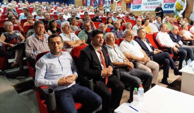 CHP Aliağa’da kongrede Ali Serçe dönemi başladı