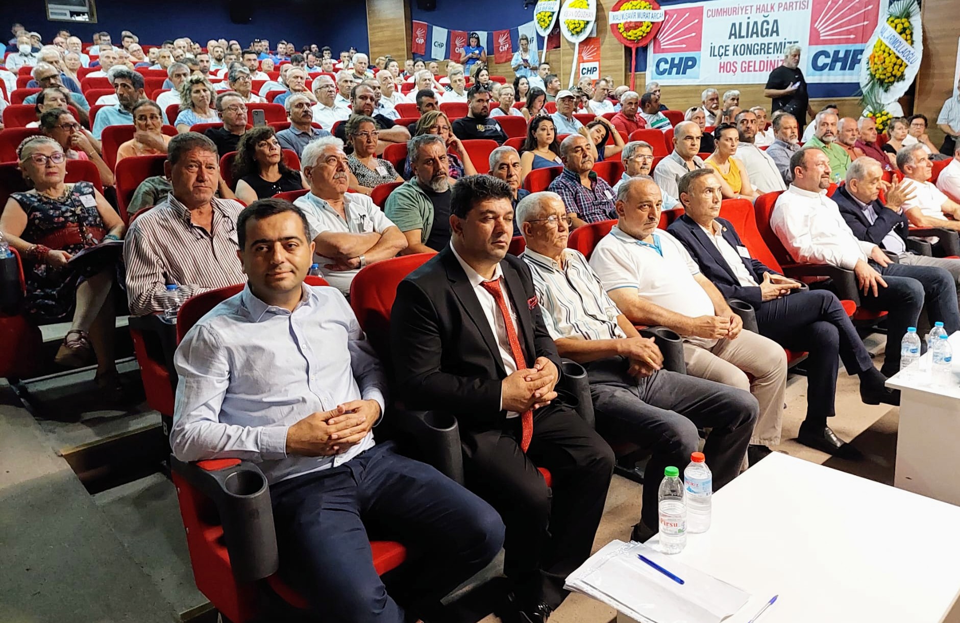 Cumhuriyet Halk Partisi (CHP) Aliağa’da da ilçe kongresi tamamlandı. Aliağa