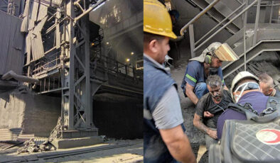Samsun’da demir çelik fabrikasında patlama: 1 yaralı