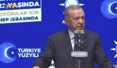 Cumhurbaşkanı Erdoğan’dan muhalefete eleştiri