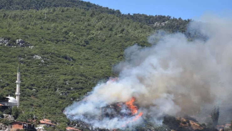 İzmir’de dev yangın: Otomobilden ormana sıçradı!