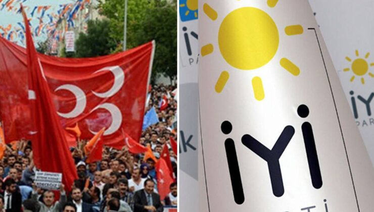 İYİ Parti’den istifa eden 62 üye MHP’ye katıldı