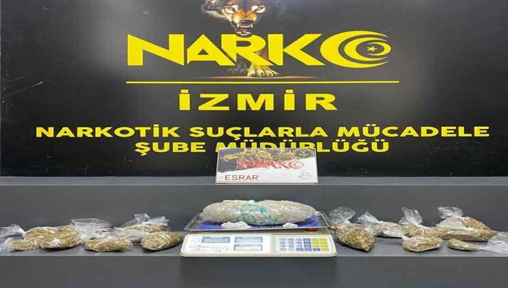 İzmir’de uyuşturucu operasyonlarında 37 kişi tutuklandı