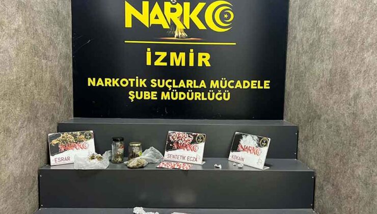 İzmir’de uyuşturucu operasyonları: 1 haftada 25 tutuklama