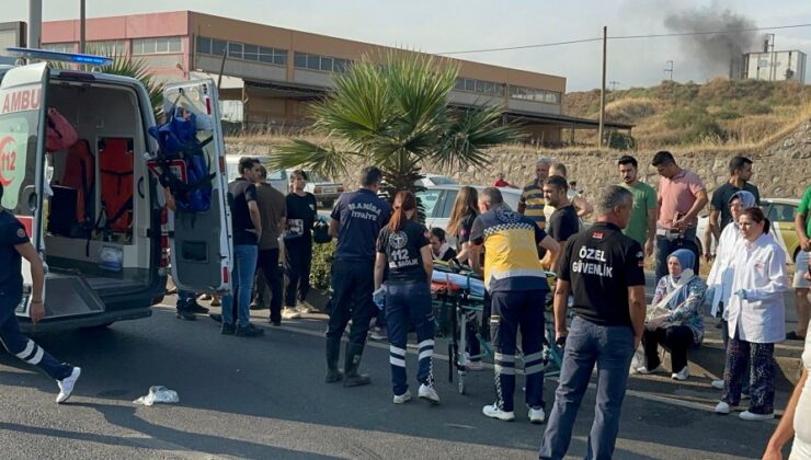 İzmir-Ankara yolunda korkunç kaza: Manisa’da işçi servisi devrildi! Yaralılar var