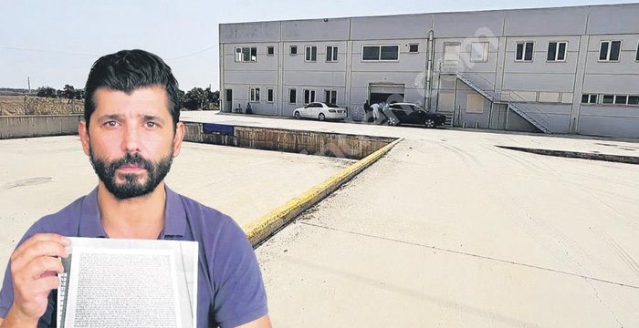 Fabrikanın kilitlerini değiştiren mal sahipleri, işadamının fabrikaya girişini engellemek için