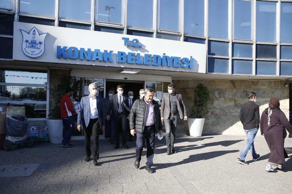 Konak Belediyesi sosyal medya hesaplarından yapılan açıklamada İzmir İli Konak