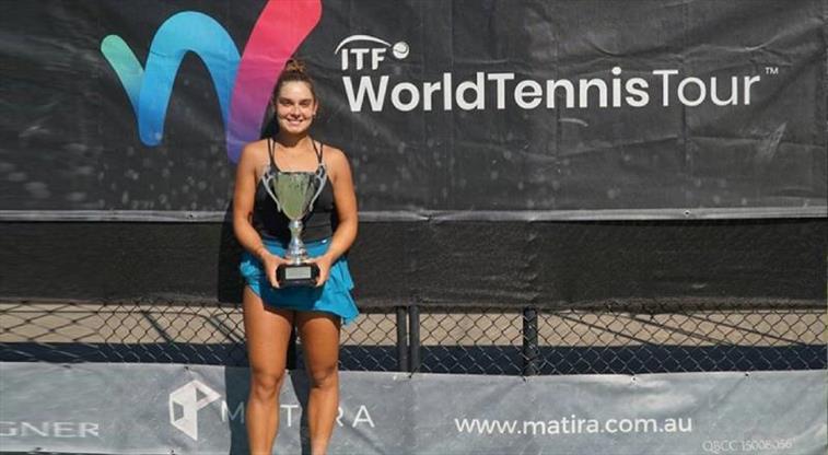 Milli Tenisçi Melisa Ercan W15 Caloundra Turnuvası'nda şampiyon oldu. Ercan'ın