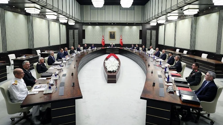 Milli Güvenlik Kurulu (MGK), Cumhurbaşkanı Recep Tayyip Erdoğan başkanlığında toplandı.