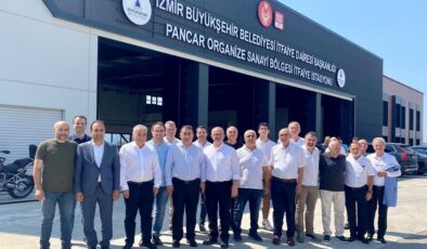 İzmir Büyükşehir Belediyesi, Pancarlı’da itfaiye istasyonunu hizmete açtı