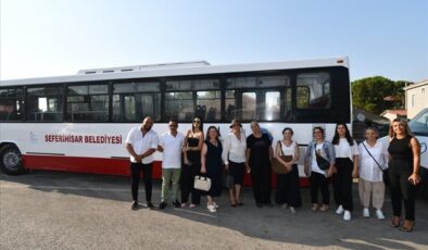 İzmir Büyükşehir Belediyesi’nden Seferihisar’a otobüs hibesi