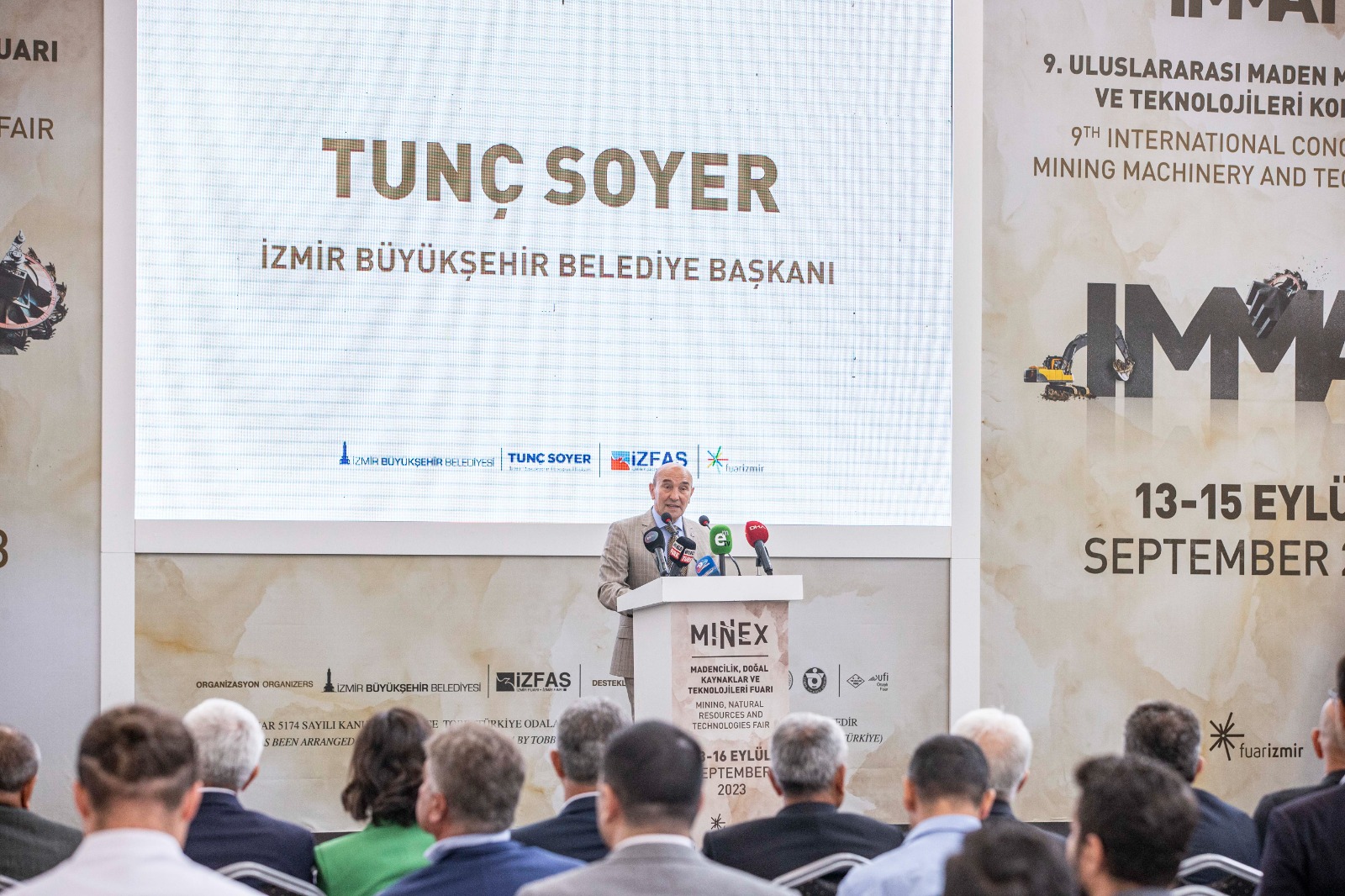 Başkan Tunç Soyer, “Yazık ki madencilik potansiyeli son derece yüksek