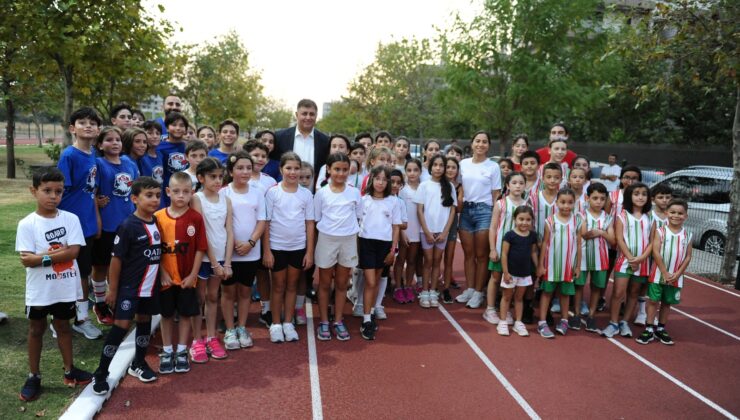 Karşıyaka’da 5 bin çocuk yaz tatilinde sporla buluştu