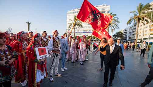 17’nci Balkanlılar Halk Dansları ve Kültür Festivali başladı 4 17’nci Balkanlılar Halk Dansları ve Kültür Festivali başladı