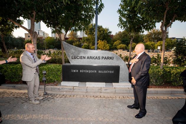 Lucien Arkas Parkı açıldı