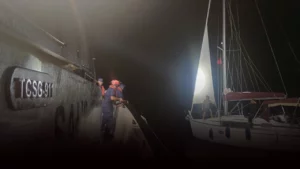 Muğla'nın Fethiye ilçesinde deniz yoluyla yurt dışına kaçmaya çalışan 41